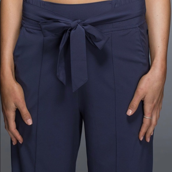 Lululemon Front Tie wide Leg Casual Pants - Picture 5 of 12